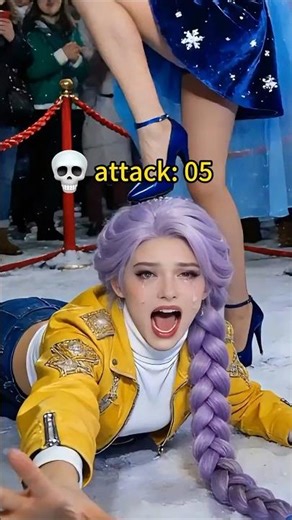 elsa VS lumi #cosplay