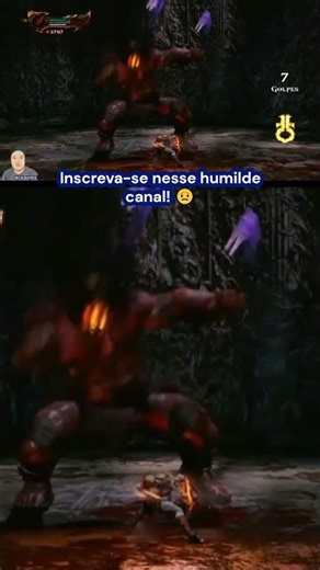 ⚔️ Kratos vs Hades – A Luta Mais SOMBRIA de God of War 3! 🔥 #godofwar3 #shorts #ps3