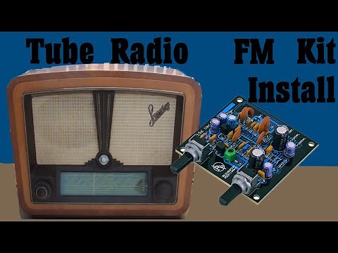 FM Retrofit: Sonneberg 65/52GW Valve Radio