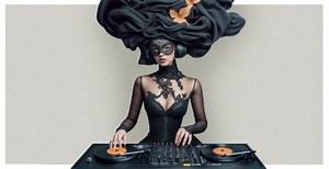 BLACK HALLOWEEN AT THE MANSION