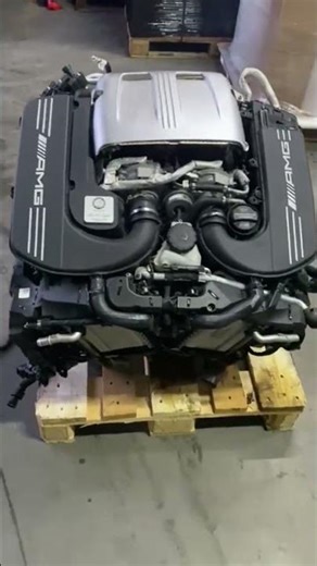 Mercedes-Benz C63S M177.980 engine 🔥Verified and inspected before sale for a customer in Greece 🇬🇷