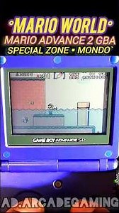 Super Mario Advance 2 Special Zone Mondo - Nintendo Game Boy Advance SP GBA