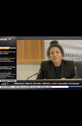 Dr. Imogen Mashazi Alleges Police Chief Misconduct