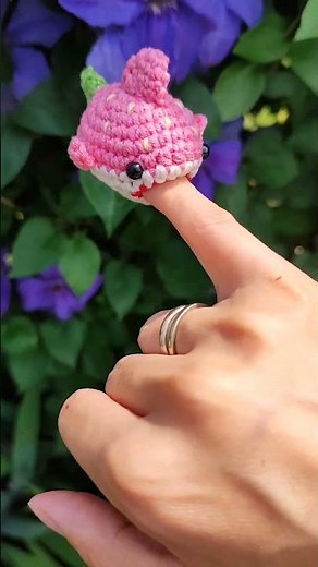 Amigurumi Shark Crochet Pattern #shorts