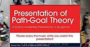 Presentation of Path-Goal Theory