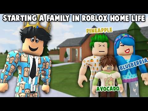 STARTING a NEW FAMILY in ROBLOX HOME LIFE
