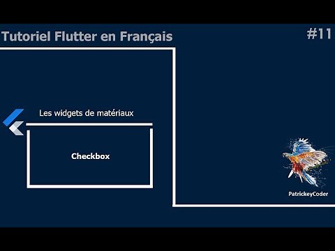 #11-Tutoriel Flutter en Français - Checkbox