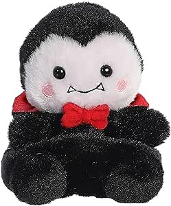 Aurora® Spooky Palm Pals™ Viktor Vampire™ Stuffed Animal - Pocket-Sized Play - Collectable Fun - Black 5 Inches