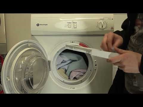Review of White Knight 44AW 6kg Vented tumble dryer