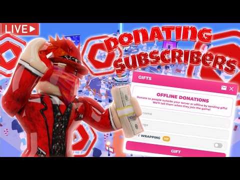 🔴LIVE NOW!! DONATING TO SUBS IN PLS DONATE!! TTS ON!!