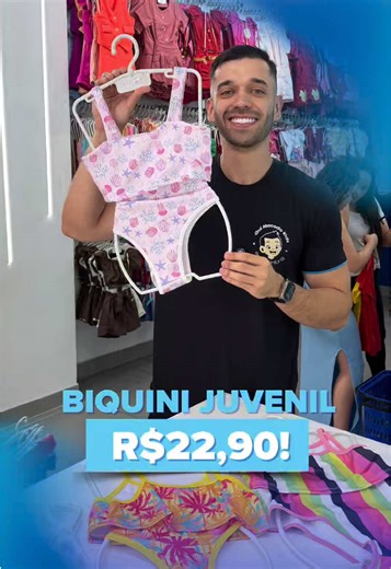 Biquíni Infantil e Juvenil por Apenas R$22,90!