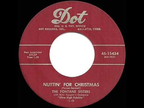 1955 Fontane Sisters - (I’m Gettin’) Nuttin’ For Christmas