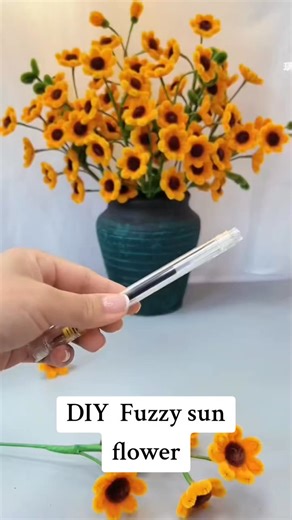 2.4K views · 57 reactions | Making SUNFLOWER using fuzzy wire #fuzzywire #fuzzywiresunflower #fypシ゚viralシfypシ゚ #diyprojects #diycraft #diyhomedecor | Joma Soriano Marquez PH | Facebook