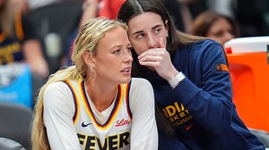 Caitlin Clark keeps the joke alive after Sophie Cunningham's viral slip
