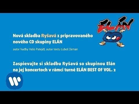 ELÁN - Ryšavá (lyric video)