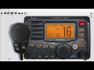 #02 Switch on the radio, change the channel, retrieve the MMSI, record the position and time (SRC...