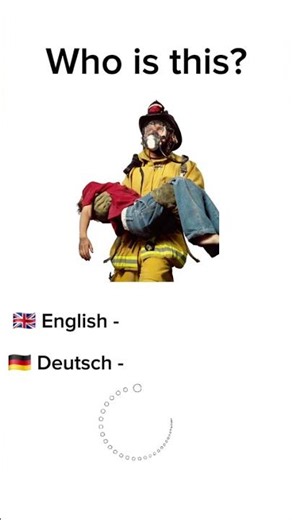 Learn Professions in English and German! Vocabulary quiz. #english #deutsch #shorts