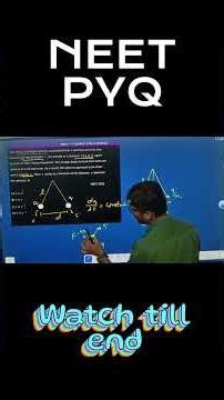 mechanics and Electrostat | for small angles tan¢=Sin¢=x/l | #neet #neetpyq @Brightmindsbanka