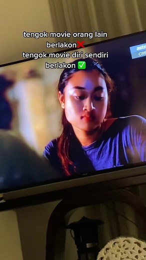 Tonton Filem Sendiri Berlakon di Cangkul Astro Citra