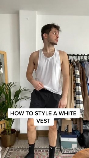 White Vest Outfit Ideas for Men