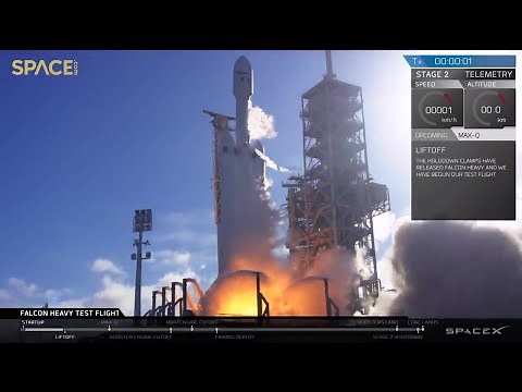 SpaceX Falcon Heavy! Watch the first 6 launches in these highlights