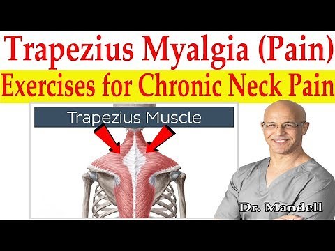 Trapezius Myalgia Caused From Forward Head Posture (Best Corrective Exercises) - Dr Mandell, DC