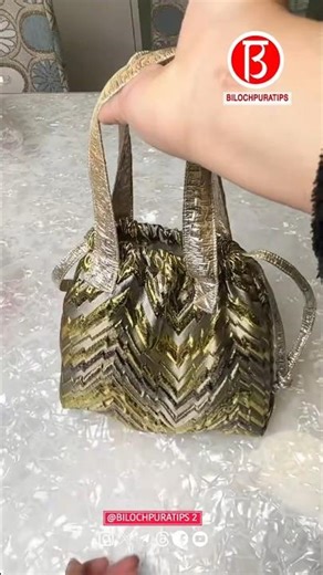 Simple drawstring bag sewing tutorial