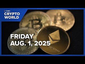 Bitcoin, ether fall as President Trump modifies tariffs and jobs data disappoints: CNBC Crypto World