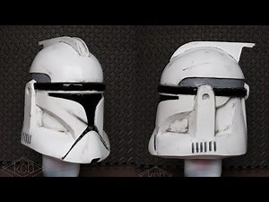 how to make a pepakura clone trooper helmet diy homemade costume cosplay