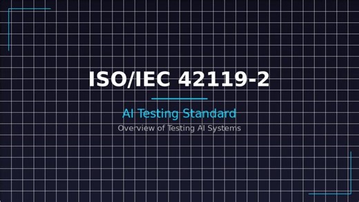 ISO-IEC TS 42119-2 Game-Changin Standard for Ai Testing Explained | Rudolf Kutina (MSE💎MBA)
