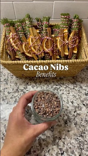 The benefits of cacao nibs are phenomenal