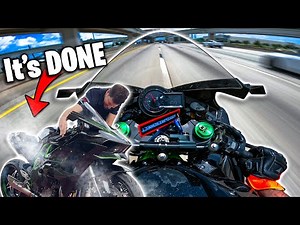 I BLEW UP THE MOST ICONIC NINJA H2R EVER (WORLD RECORD HOLDER)