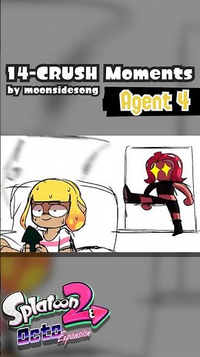 60 seconds of Agent 4 being a silly bean - 14 Crush moments