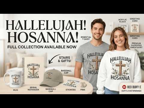 🏆 He Is Risen | Christian Easter Art & Apparel Collection