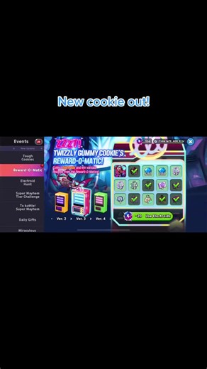 Introducing the Twizzly Gummy Cookie in Cookie Run