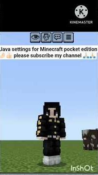 #Minecraft🐑 #Java #settings for #Minecraft #pocket 🙂🙂#edition and please #support me #guys 🙏🏻