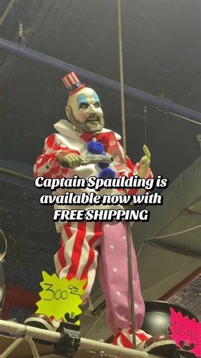 Captain Spaulding Posable Doll - Available Now