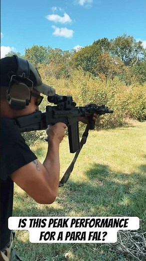 DSA SA58 Para FAL with the Battle Rifle Stock