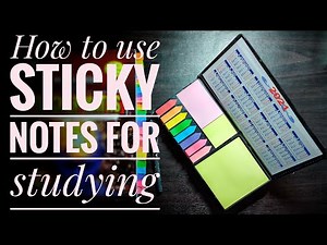 How to use sticky notes | Arrow flag sticky notes