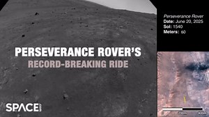 Take a record-breaking ride on Mars with NASA's Perseverance rover