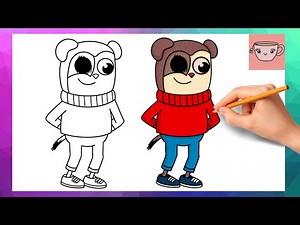 How To Draw Max from Twiddlefinger | FNF Mod | Easy Drawing Tutorial