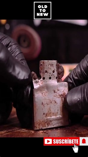 Vintage Lighter Restored & Working 🔥 #diy #asmr