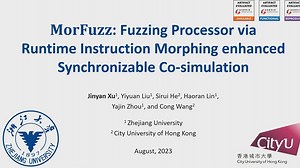 [USENIX Security 23] MorFuzz: Fuzzing Processor via Runtime Instruction Morphing