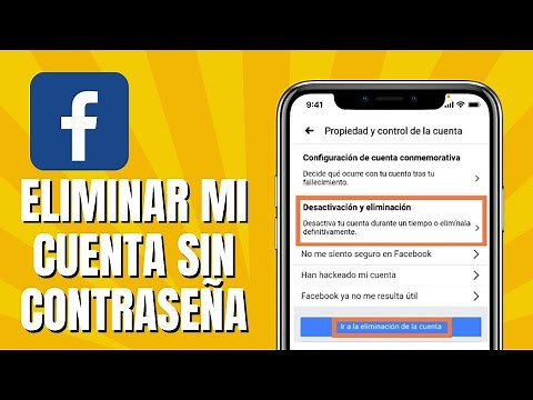 How to delete my Facebook account without a password