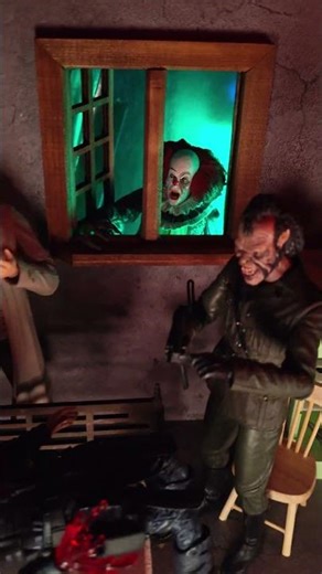 NECA figures setup #horrorfigures