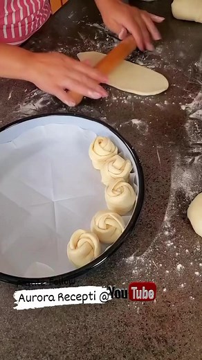 Najlepsa puter pogaca ❤️Svi su trazili recept 👇👇 | Aurora Recepti