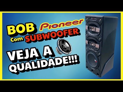 Caixa Bob 6x9 e Subwoofer