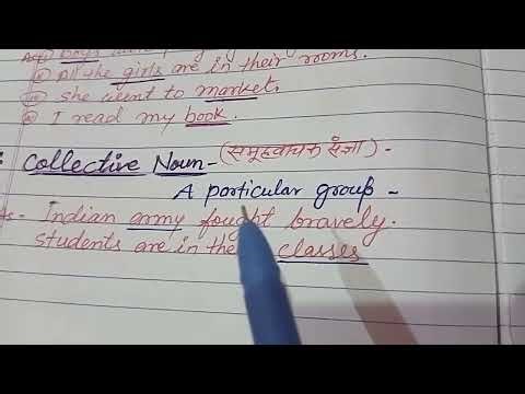 Definition and kind of noun with example .