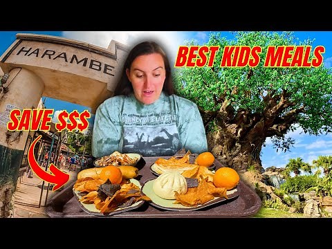 DISNEY WORLD ON A BUDGET- BEST KIDS MEALS IN ANIMAL KINGDOM!