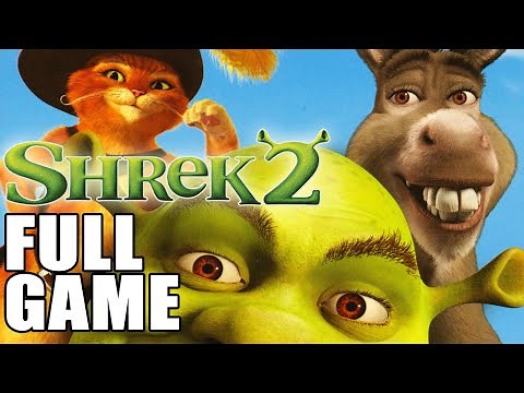 Shrek 2 Team Action【FULL GAME】walkthrough | Longplay
